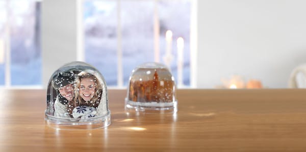Snöglob med foto