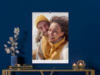 Wandkalender gestalten Pixum Wandkalender A2 im Hochformat mit einem winterlichen Foto