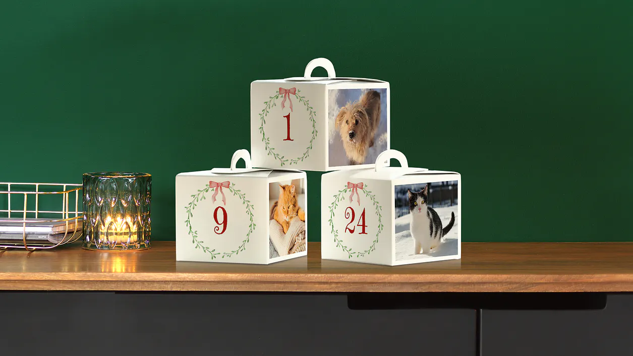 Schachtel-Adventskalender zum Befüllen
